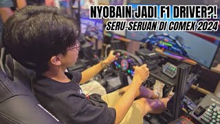 NYOBAIN JADI F1 DRIVER ??! ... COMEX 2024 [K-LOG]