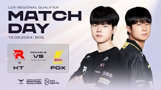 Bình Luận Tiếng Việt: KT vs FOX | Round 2 | Vòng Loại Khu vực LCK 2024