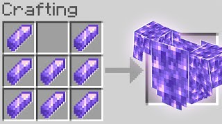 Minecraft But You Can Unlock New Recipes