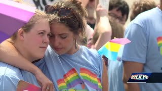 Alumni of Christian Academy of Louisville hold 'Love-In' Rally after anti-gay homework assignment...