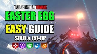 Call of The Dead EASTER EGG Guide - COOP & SOLO Walkthrough (Black Ops 3 Zombies)