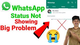 whatsapp status not showing|whatsapp status views not showing|how to fix whatsapp status not showing