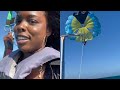 first time parasailing in the bahamas i was so scared