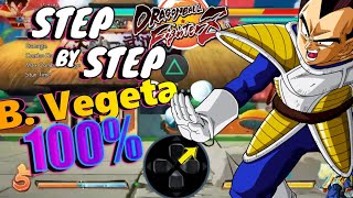 🅳🅱🅵🆉 ➤Base Vegeta combo 100 TOD on-screen commands!!! easy Tutorial Season 3【 Dragon Ball FighterZ】