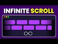 Create Infinite Scroll Animation in 3 Minutes
