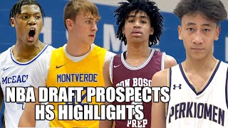 2025 NBA DRAFT PROSPECTS HIGH SCHOOL HIGHLIGHTS!