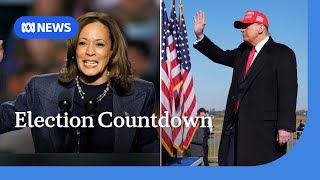 Trump makes unfounded claims of election fraud, while Kamala Harris targets Michigan | ABC News