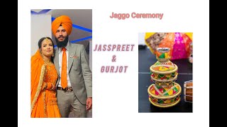 Jaggo ceremony || Jaspreet ❤️ Gurjot || Live by Randhir studio 9855995000