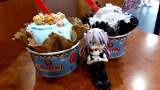 Cold Stone Creamery(Cotton Candy Paradise ＆ Love Taro More),SKM,Taiwan 酷聖石冰淇淋(棉花糖心樂園＆芋來芋愛你)高雄左新門市