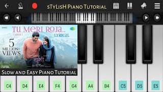 Tu Meri Roja Easy Piano Tutorial | Kushi