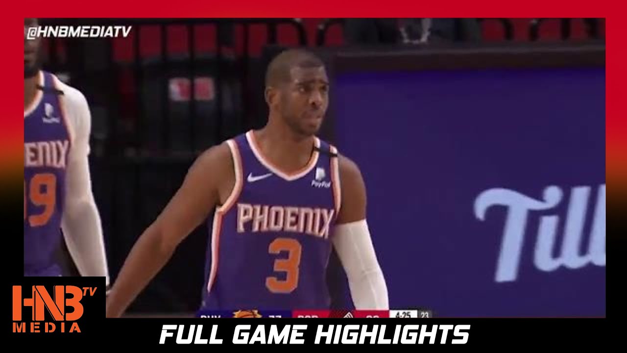 Phoenix Suns Vs Portland Trailblazers 3.11.21 | Full Highlights - YouTube