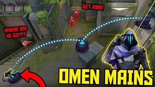 THE POWER OF OMEN - Best Tricks \u0026 200 IQ Outplays - VALORANT