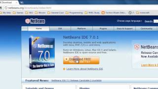 PHP Tutorial Video 1.5a - Installing Netbeans