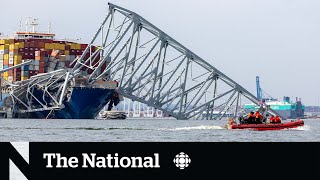 Search suspended for missing workers in Baltimore bridge collapse