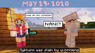 [05/29/2020] minecraft | digging for diamonds | yvonne repeatedly murders sykkuno