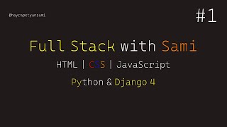 #1 Full Stack - Figma \u0026 HTML, CSS, JavaScript || Sami Hayrapetyan