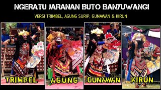 JOGET KIPRAH RATU JARANAN BUTO versi Trimbel, Agung Surip, Gunawan \u0026 Kirun