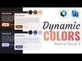Material 3 Dynamic Colors Feature in Android Studio with Jetpack Compose!