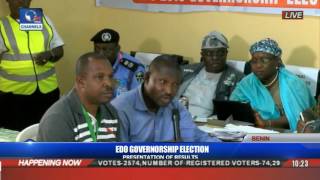 Presentation Of Edo Election Results: Oredo LG