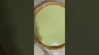 Matcha pie