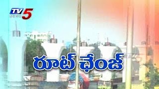 Changes in Hyderabad 'Metro Route' : TV5 News