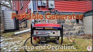 DIY Portable Generator Setup and Operation During Power Outages