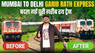 Brand New LHB GARIB RATH EXPRESS Train Journey | 12909 Bandra Hazrat Nizamuddin Garib Rath Express