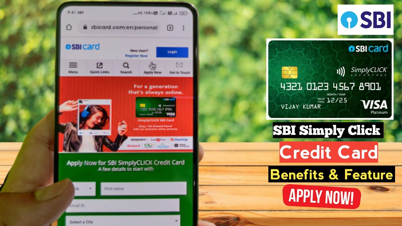 SBI Simply Click Credit Card Benefits | Apply SBI Card Online - YouTube