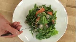 Science: How to Make Salad Dressing Vinaigrette That Doesn't Separate or Break by Using an Emulsion