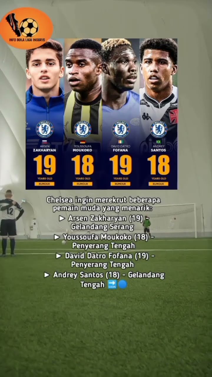 Chelsea Berburu Pemain Muda Berbakat #shorts - YouTube