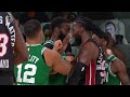 Jae Crowder & Jaylen Brown heated exchange | Game 3 | Celtics vs Heat