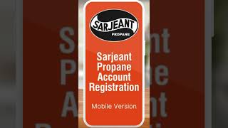 SarjeantConnect - Registration - Mobile