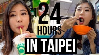 24 HOURS IN TAIPEI | Taiwan Food \u0026 Shopping Vlog ~ Emi