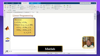 Matlab | Linear Programming | Minimising