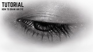 How to draw a realistic eye step by step | tutorial for beginners