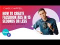 How To Make A Facebook Ad Creatives in 15 Seconds or less