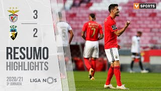 Highlights | Resumo: Benfica 3-2 SC Farense (Liga 20/21 #3)