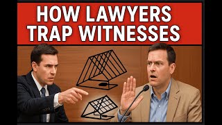 How Lawyers Trap Witnesses With Their Own Words – Cross-Examination Secrets