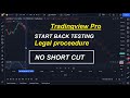 #Backtesting in Tradingview.com l How to Use Bar Replay l How to Become tradingview Pro User