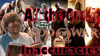 All of the Greek God of War Mythical Inaccuracies