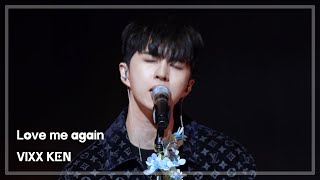 250104 켄 콘서트 원더랜드 Love me again VIXX 빅스 KEN 켄 이재환