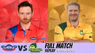 England Vs Australia | Full Match Replay | Skyexch.net Road Safety World Series|Match 20|2nd Inning