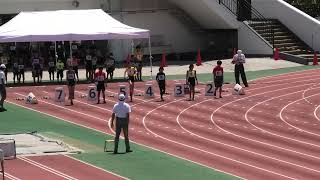 第７５回江戸川区春季陸上競技大会　小学生女子１００ｍ　みちる