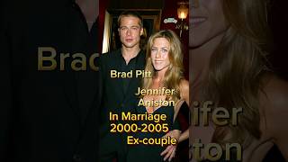 Brad Pitt and Jennifer Aniston ex-couple #bradpitt #jenniferaniston