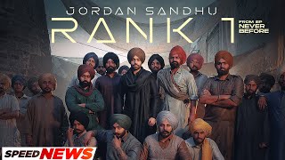 Rank 1 (News) | Jordan Sandhu | Preeta | Desi Crew | Latest Punjabi Songs 2023 | Speed Records