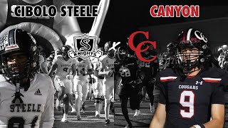 DISTRICT CHAMPIONSHIP ON THE LINE #20 Cibolo Steele vs Canyon 2024 Texas High School Football