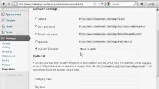 WordPress Tutorial 4 How to Change Your Permalinks Structure