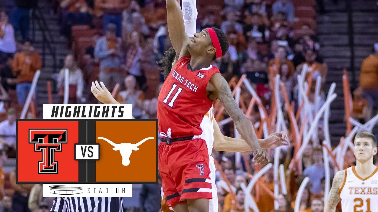 No. 8 Texas Tech Vs. Texas Basketball Highlights (2018-19) | Stadium ...