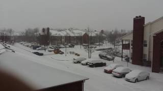 Snow ploughing at beaumont farms lexington