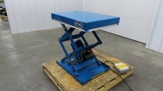 Hymo CXX4-8 Hydraulic Scissor Lift Table 400kg 880lb 36\